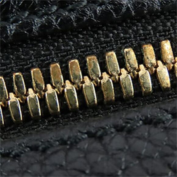 Pre Loved gucci Leather Shoulder Bag Women Black Crossbody Bags - Picture 8 of 8